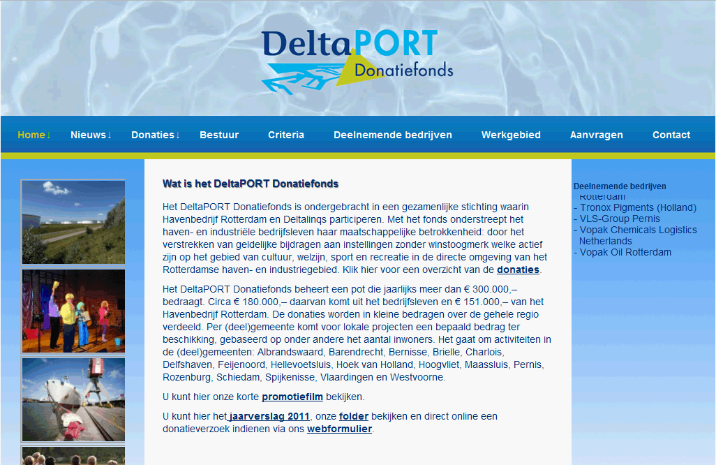 DeltaPORT Donatiefonds